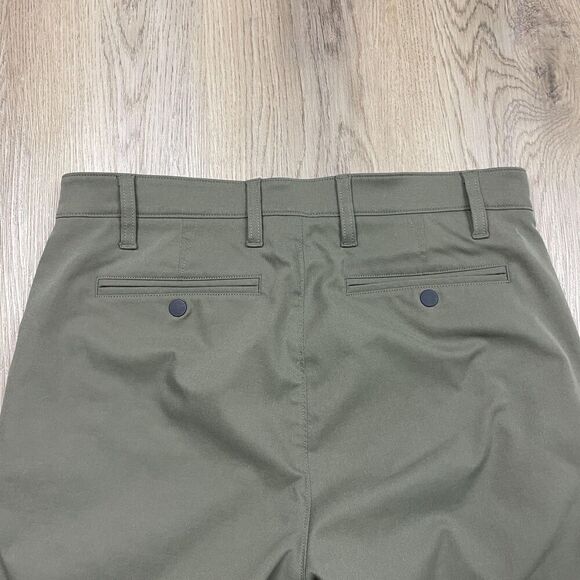 Proof Shorts Mens 32 Green Performance Chino Quick Dry Stretch Casual Outdoor - Picture 7 of 10